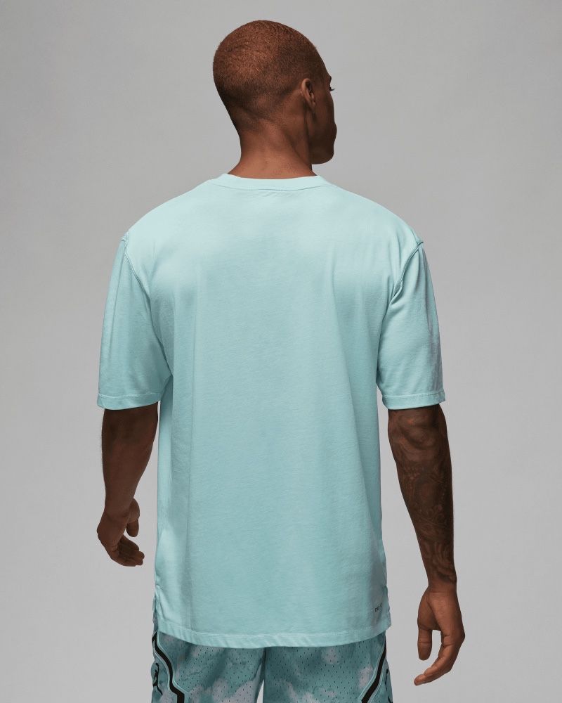 T-shirt de sport dri-fit bleu turquoise homme - Nike