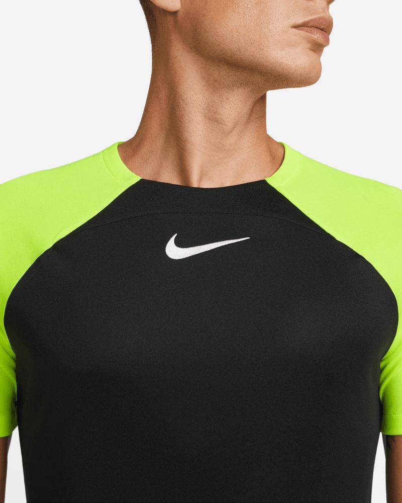 T-shirt de Running Homme Nike Dry Top - Jaune Fluo - Manches