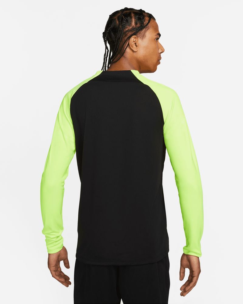 T-shirt de Running Homme Nike Dry Top - Jaune Fluo - Manches