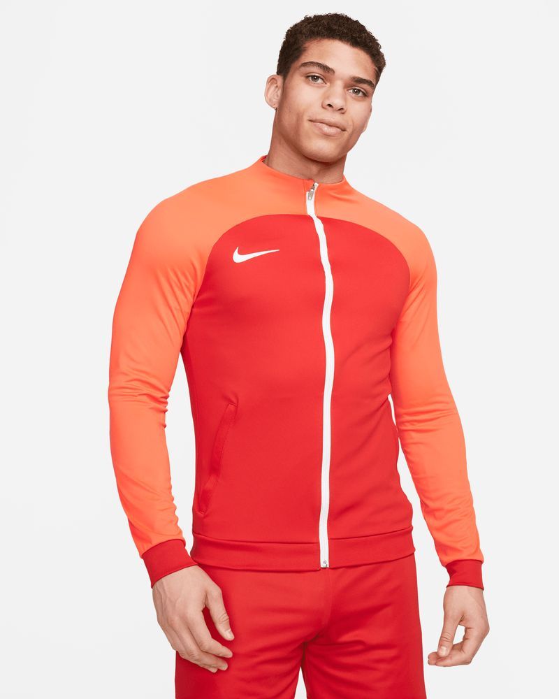 Nike academy warm on sale up tracksuit mens orange