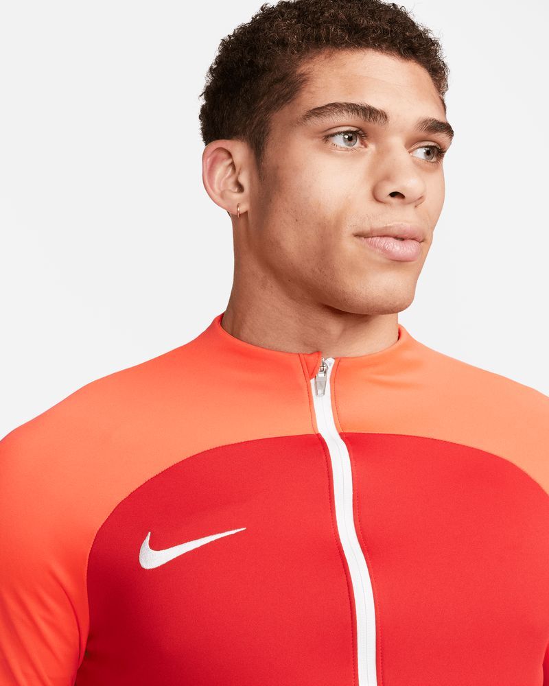 Nike football academy track top in orange best sale