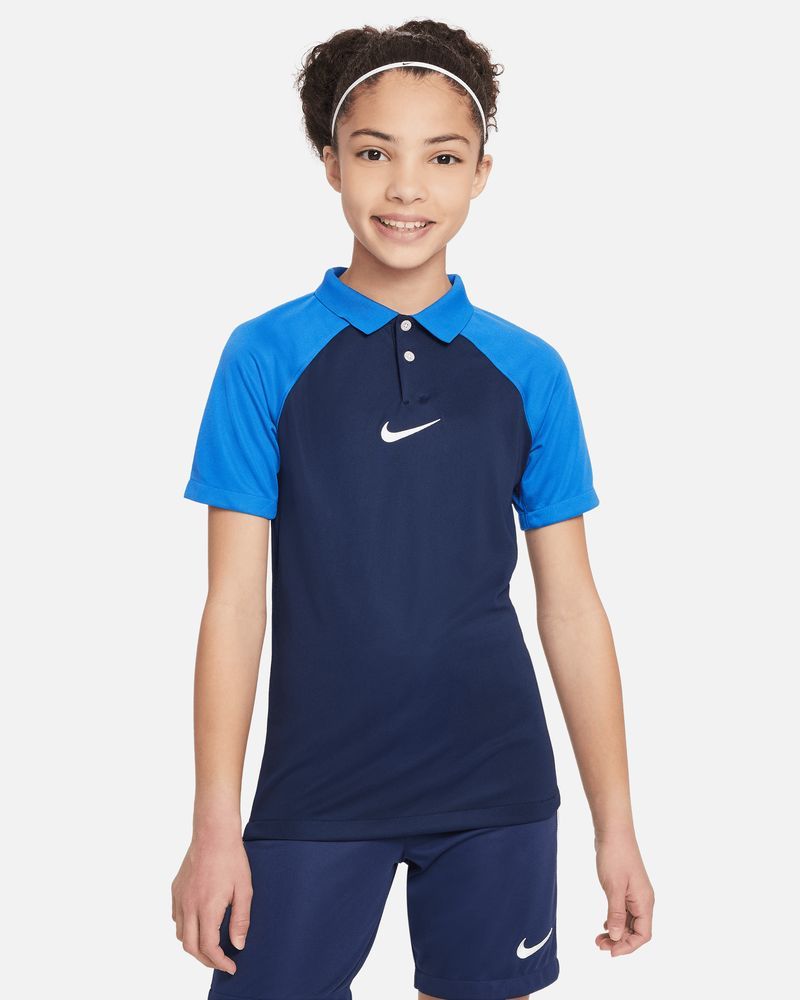 Consulado Cintura bendición Polo Nike Dri-FIT Academy Pro Kids - DH9279-451 - Azul marinho | EKINSPORT