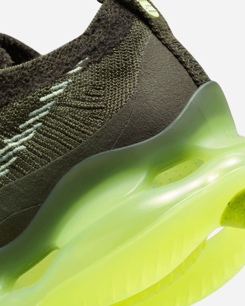 Nike flyknit homme verte on sale