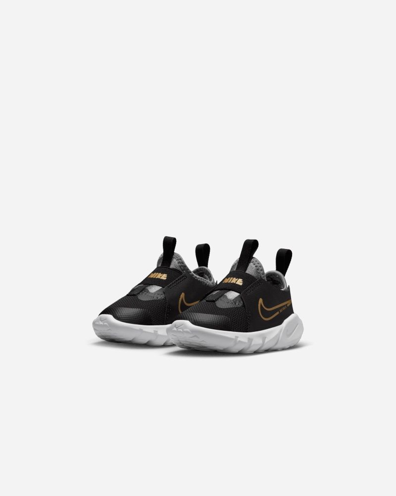 Chaussures Nike Flex Runner 2 Noir & Or pour enfant DJ6039-007