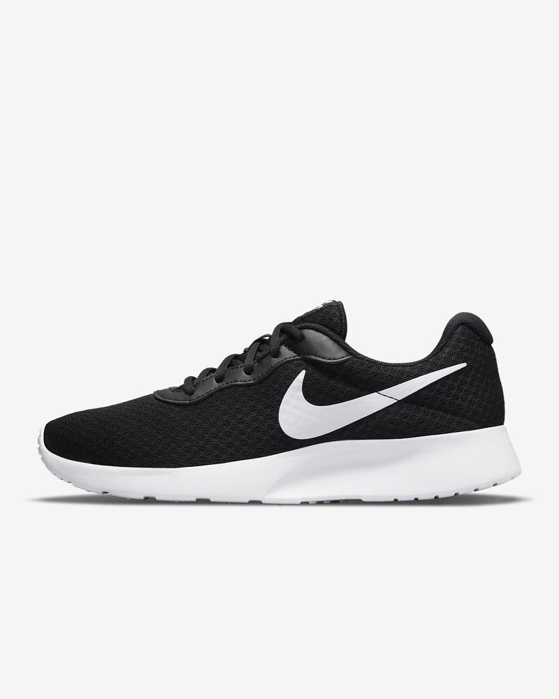Chaussures Nike Tanjun Femme DJ6257 004 Noir Blanc EKINSPORT