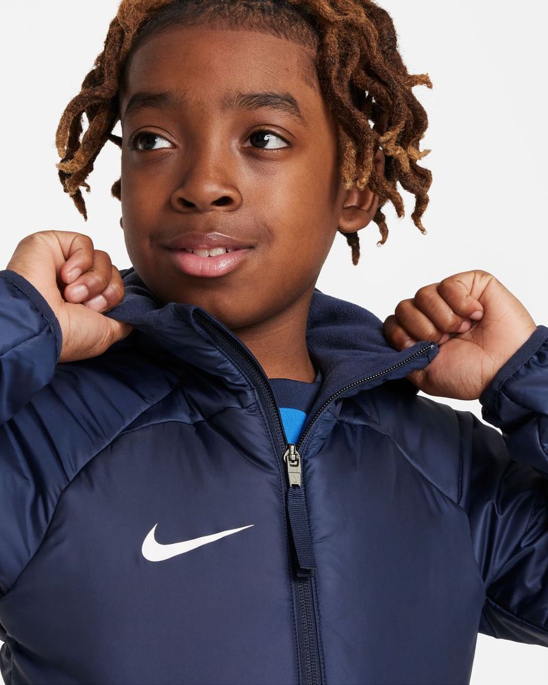 Nike fleece online lined jacket junior