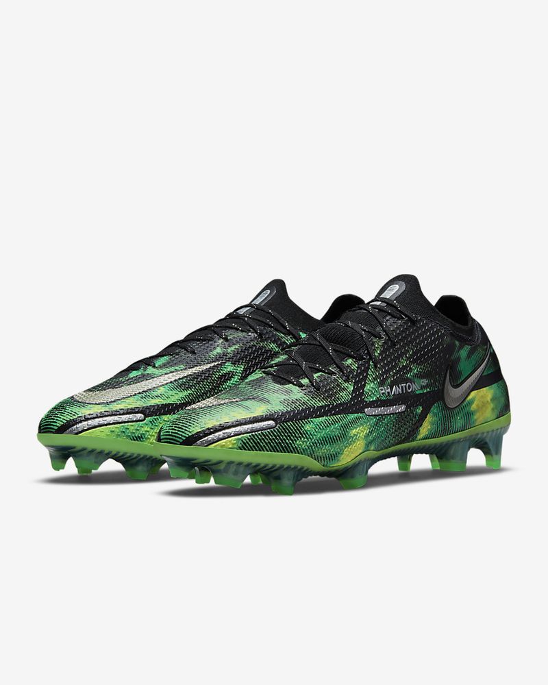 Nike phantom clearance negro con verde