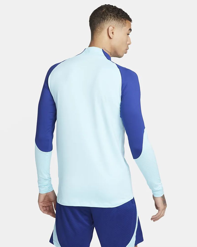 haut entrainement 1 2 zip nike atletico madrid bleu dm2453 482