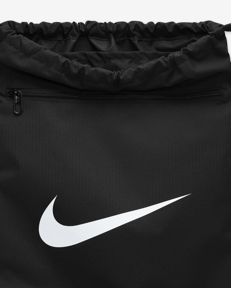 Black nike hot sale drawstring bag