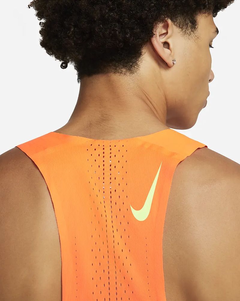 Nike Dri FIT ADV AeroSwift Men s Running Top DM4624 803 Orange