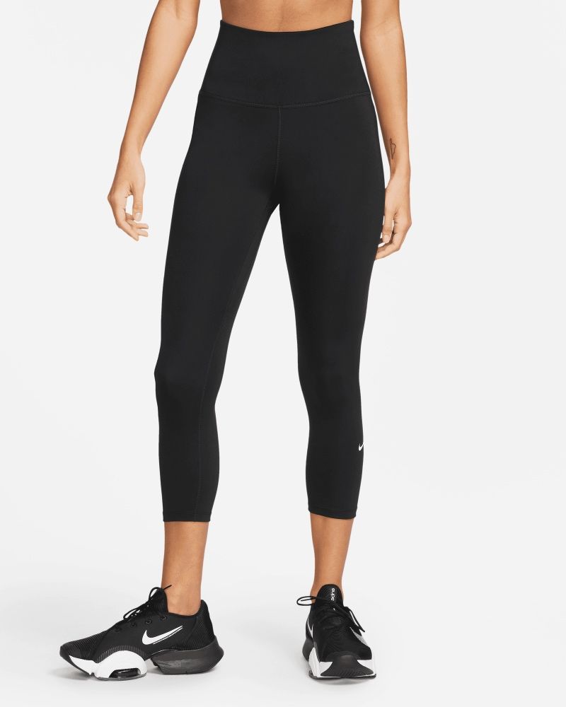 Legging Nike Dri-FIT One Feminina - Preto+Branco