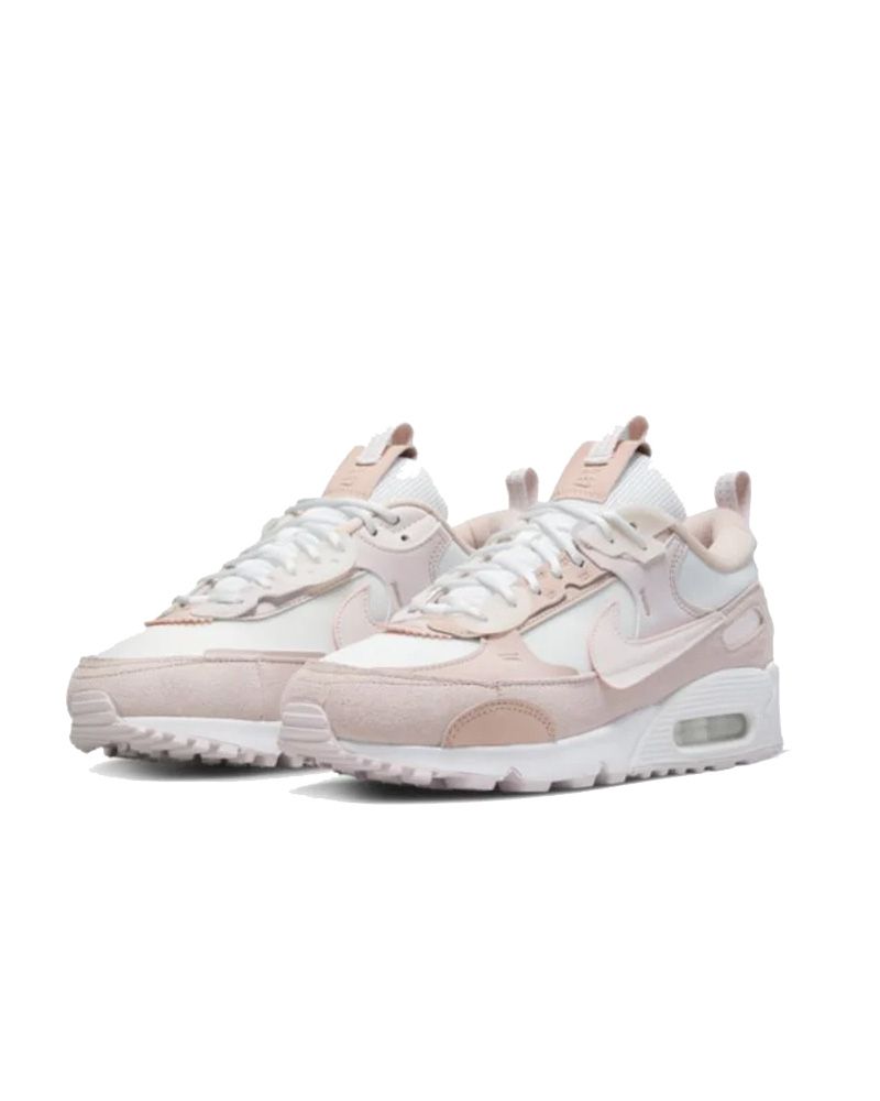 Chaussures Nike Air Max 90 Futura Blanc & Rose pour Femme – DM9922-104