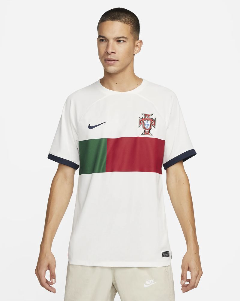 Men's Portugal 2022/23 Stadium Away Jersey - DN0691-133 - White