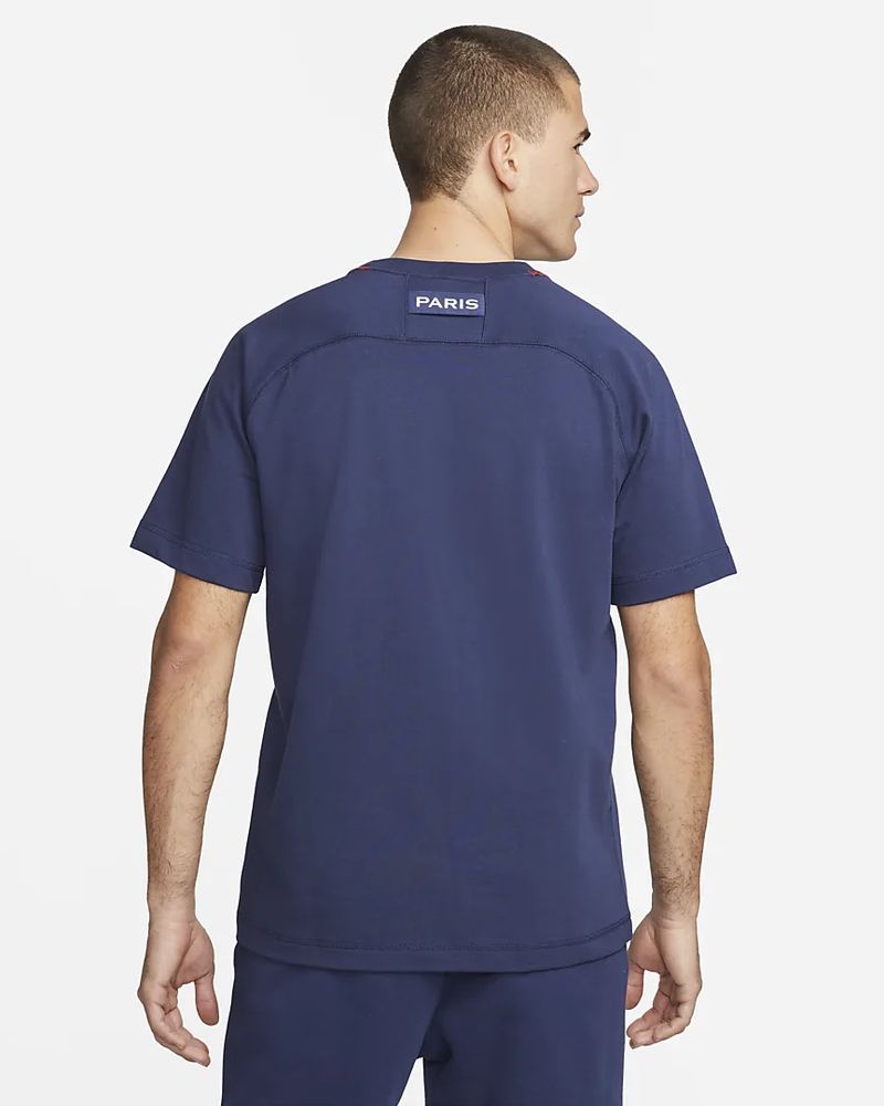 Camiseta de Futbol Hombre Nike PSG Azul