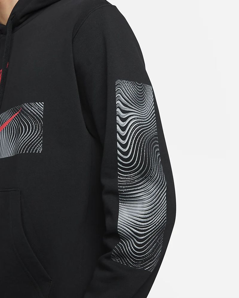 Sweat capuche noir nike deals