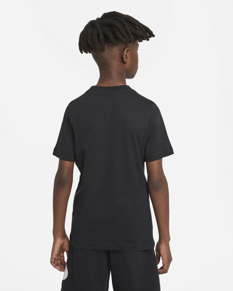 tee shirt nike sportswear noir pour enfant do1808 010