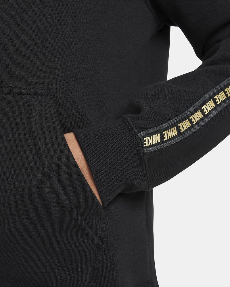 Felpa con cappuccio Nike Sportswear da ragazzo DO2652 010 Nero