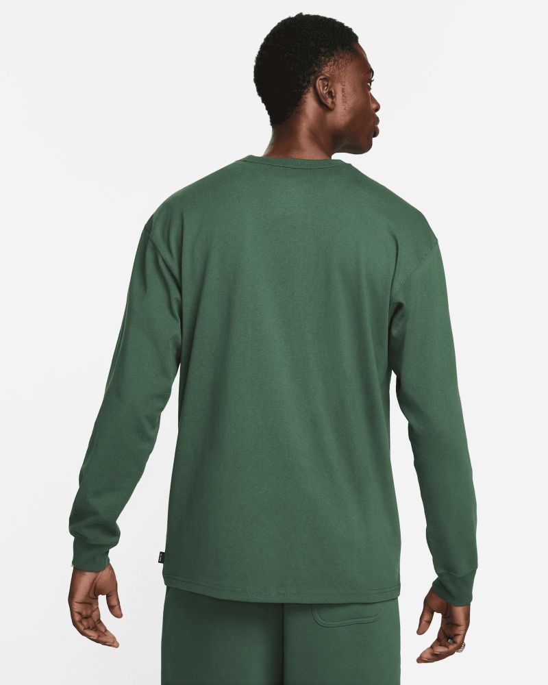 Green long sleeve nike on sale shirt