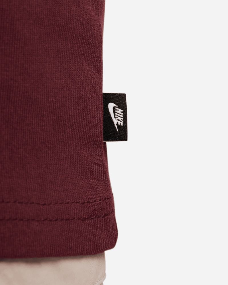 Men s Nike Sportswear Premium Essentials Red long sleeve T shirt