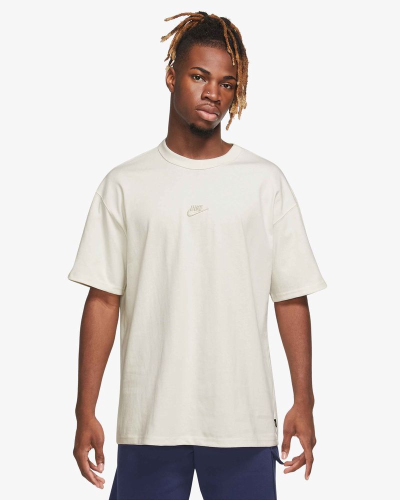 Men s Premium Essentials Sportswear Light Grey T Shirt DO7392