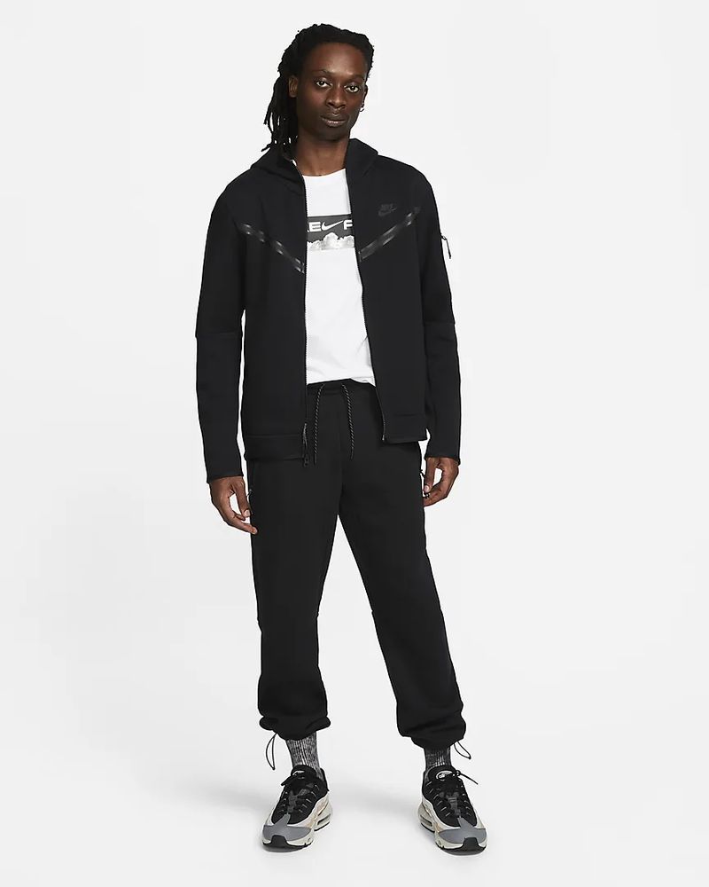 Pantalon nike tech fleece negro deals