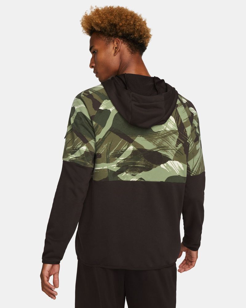 Men s Nike Dri Fit Fleece Fitness Zip Hoodie EKINSPORT