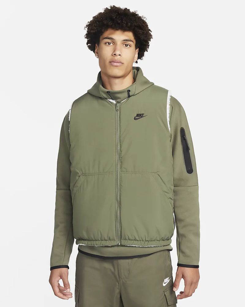 Veste Homme Nike Club+ - Kaki (plusieurs tailles) –