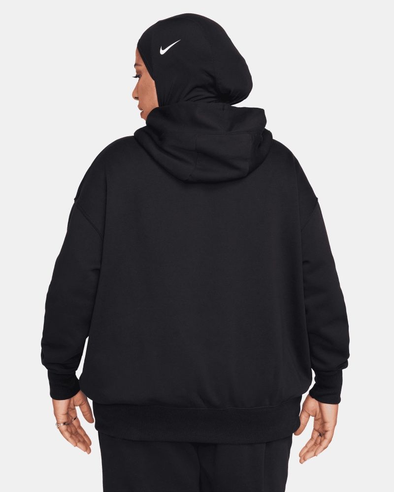 Hoodie nike noir femme best sale