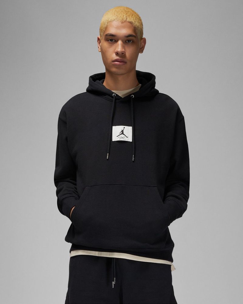 Sweat à capuche Jordan Flight Fleece Noir pour Homme - DQ7338-010