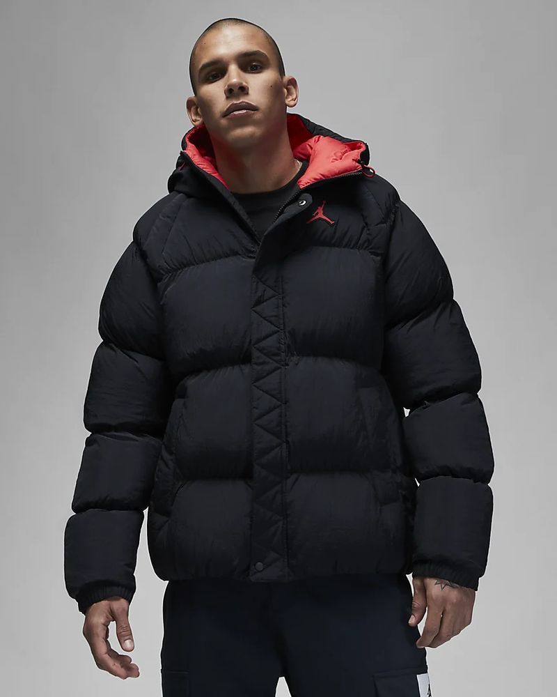 Nike Down-Fill Men's Football Parka Winter Jacket Navy