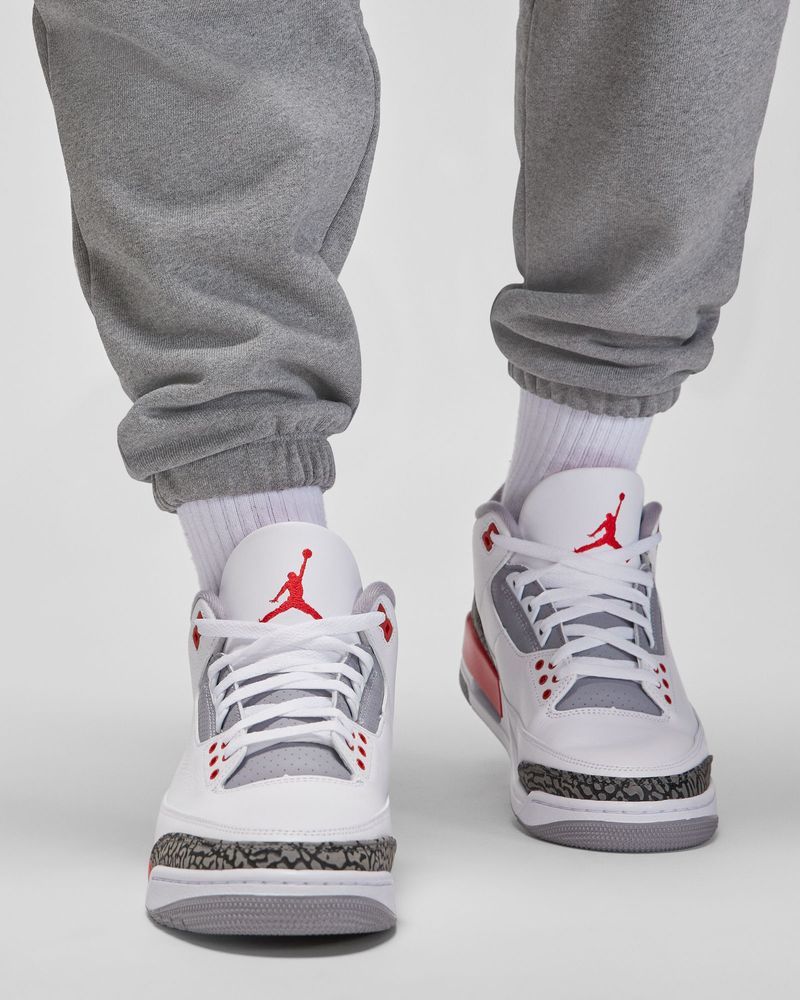 Men s Jordan Flight Fleece Grey Pants DQ7468 091 EKINSPORT