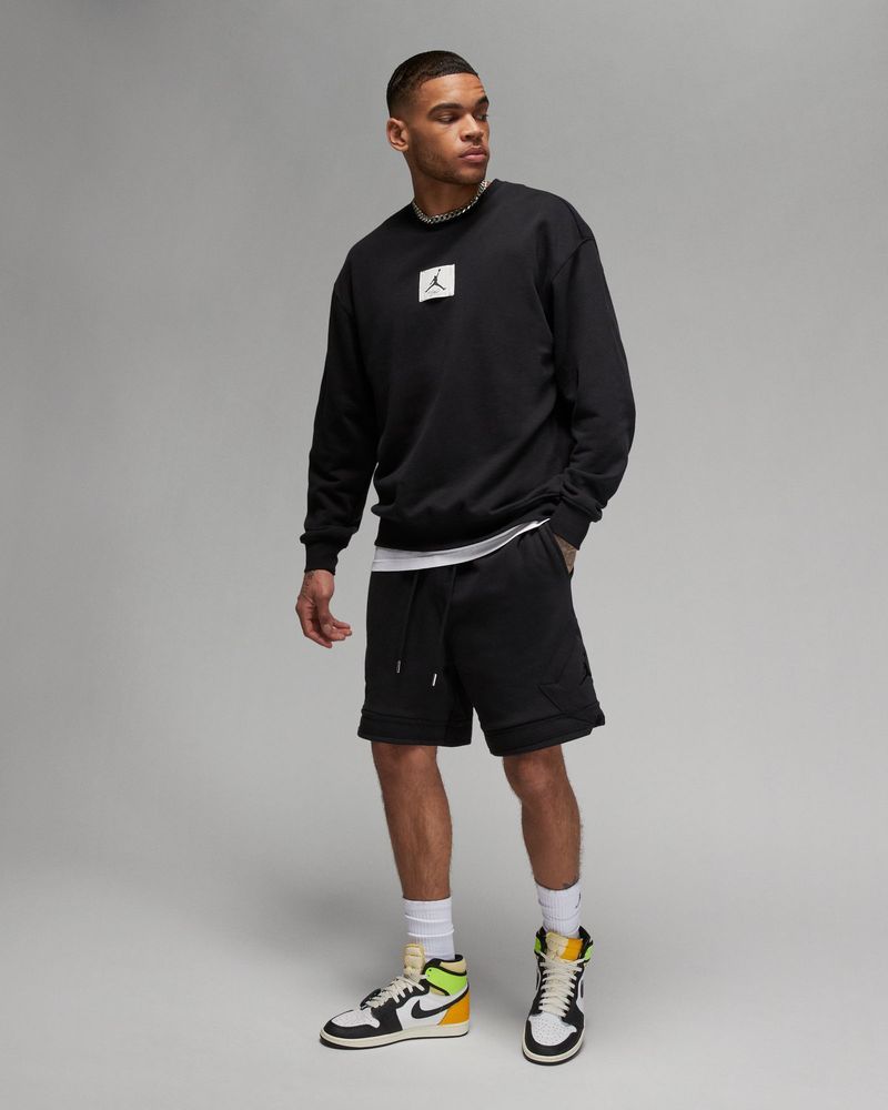 Jordan black shorts hot sale