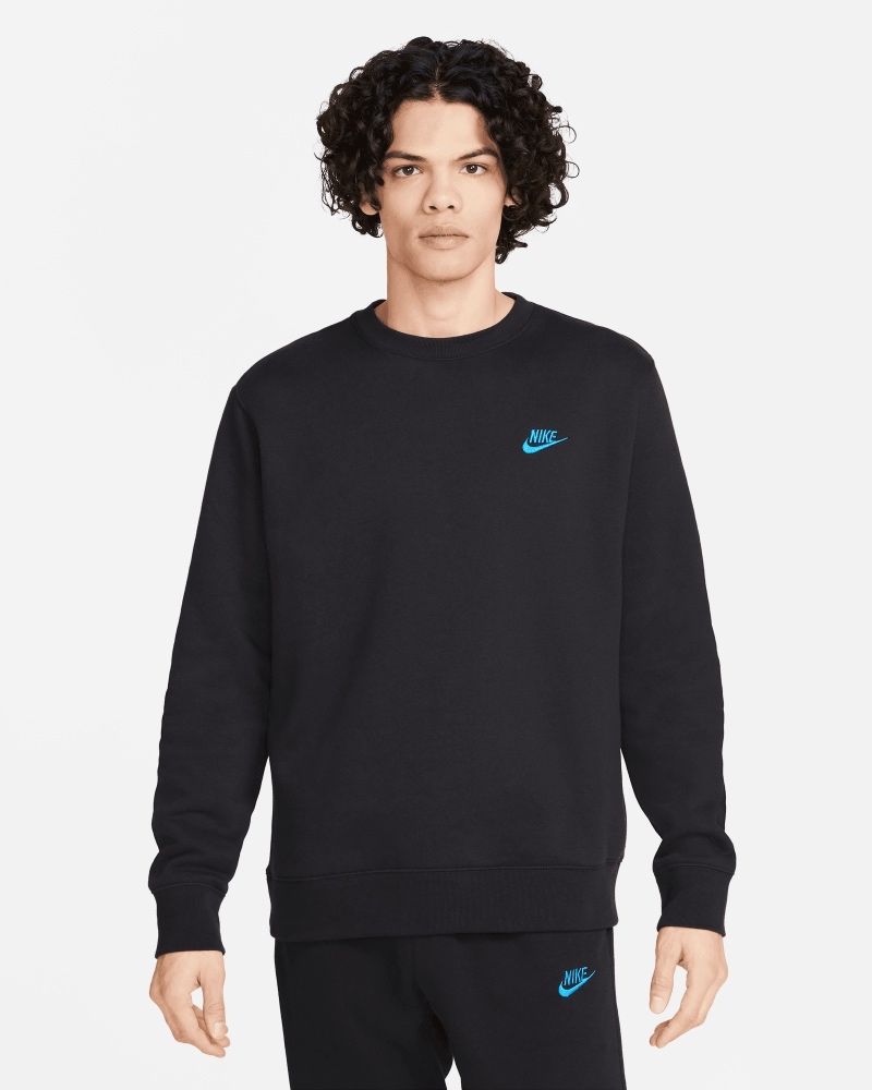 Nike Sportswear CLUB - Sweatshirt - black/white/black 