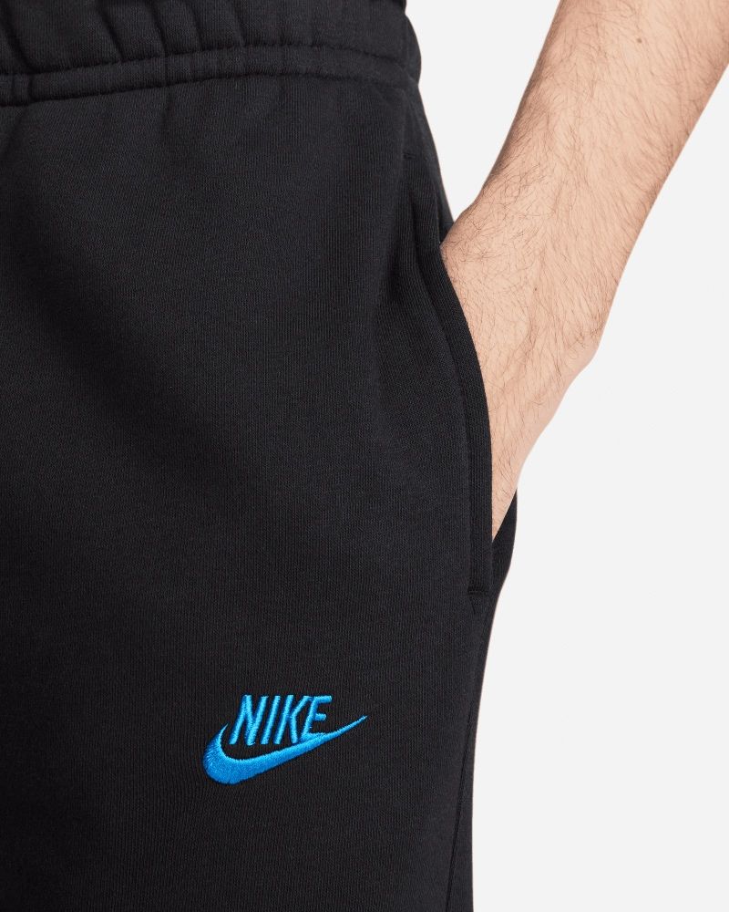 Men s Nike Sportswear Club Black Blue Jogging Socks EKINSPORT