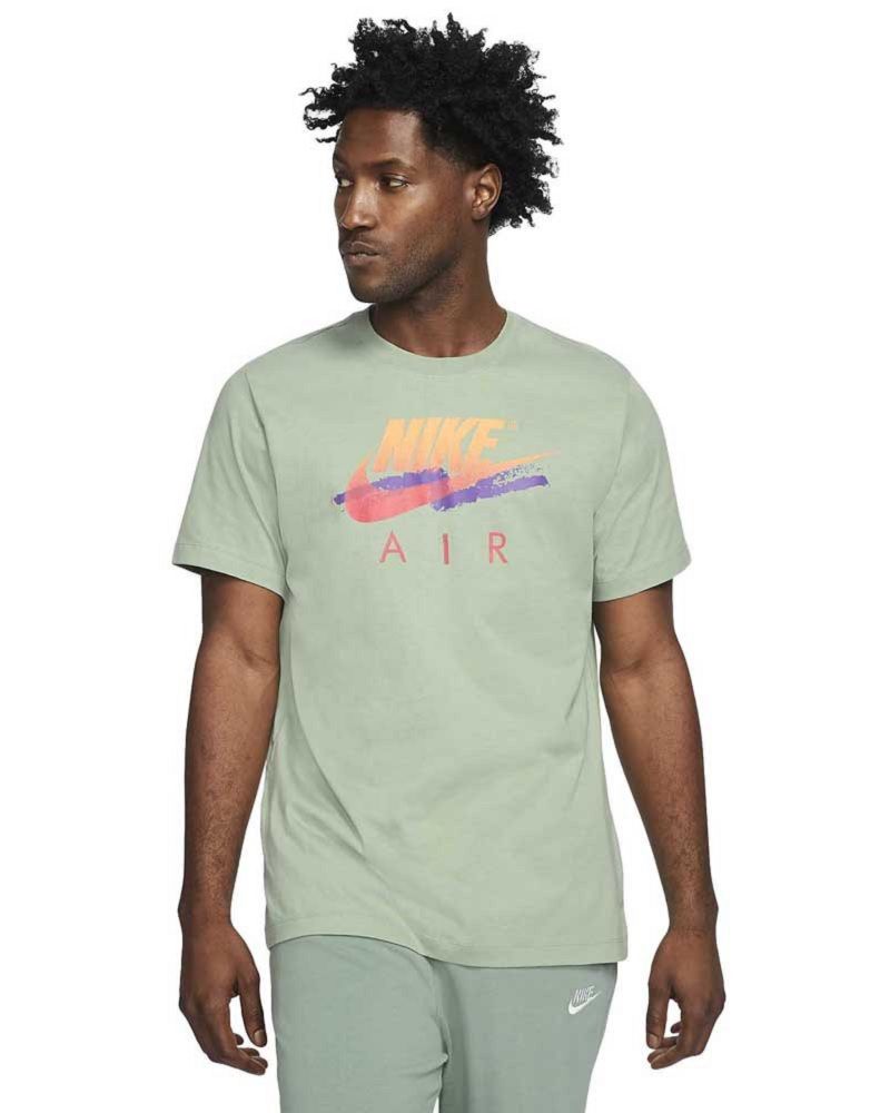 Neon green top t shirt nike