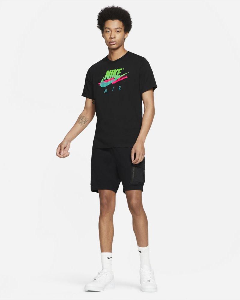 T-shirt à manches courtes homme Nike Sportswear Noir - DIAYTAR SÉNÉGAL