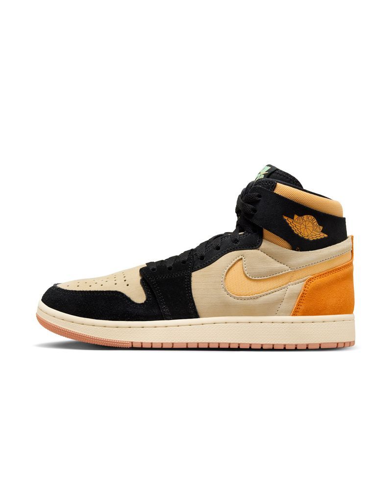 Men s Air Jordan 1 Zoom CMFT 2 White Orange Shoes EKINSPORT