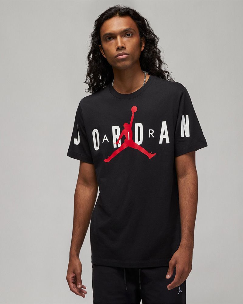 Maglietta jordan nera outlet