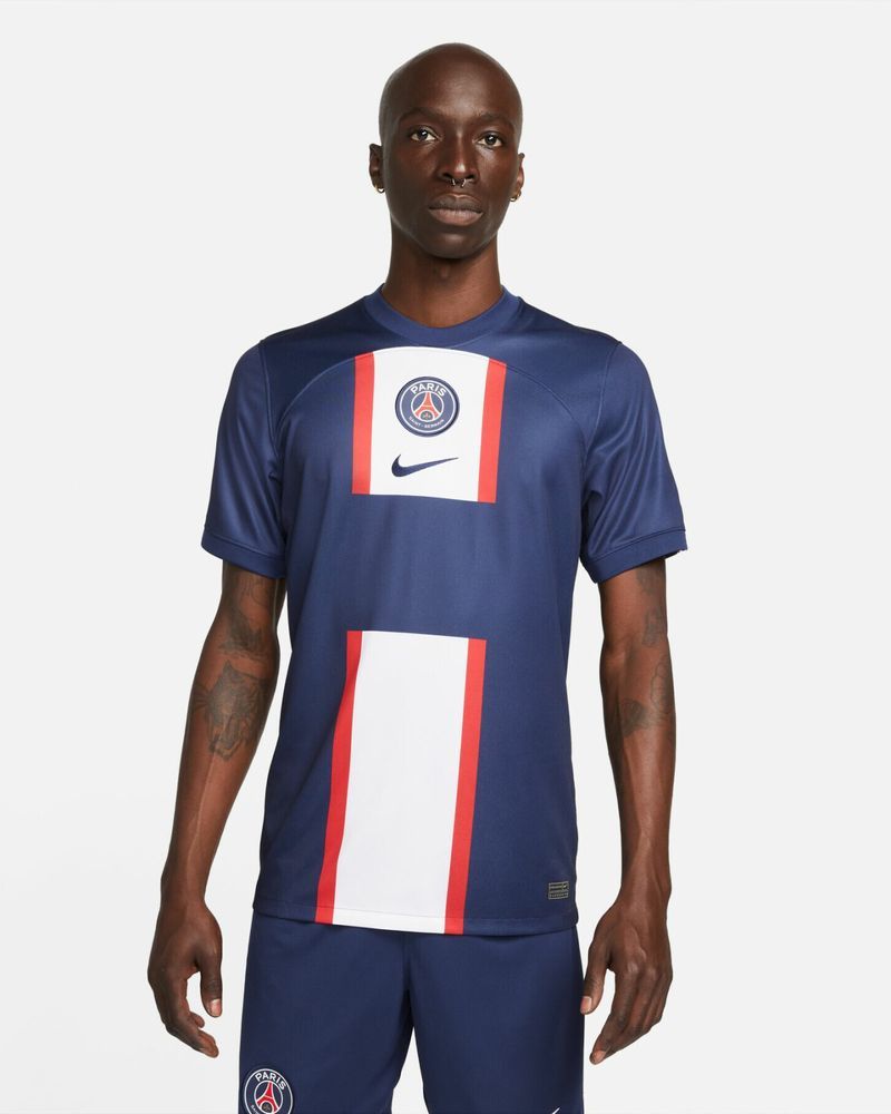 Maillot PSG 2022-2023 Stadium Domicile pour Homme - DV4038-410 - Bleu  Marine