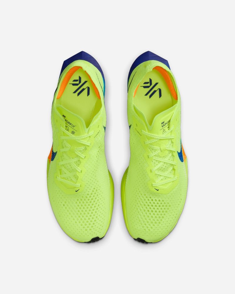 Nike running top jaune fluo
