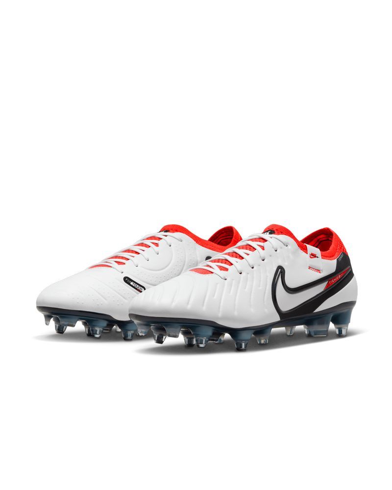 Nike tiempo orange 2024 et blanc