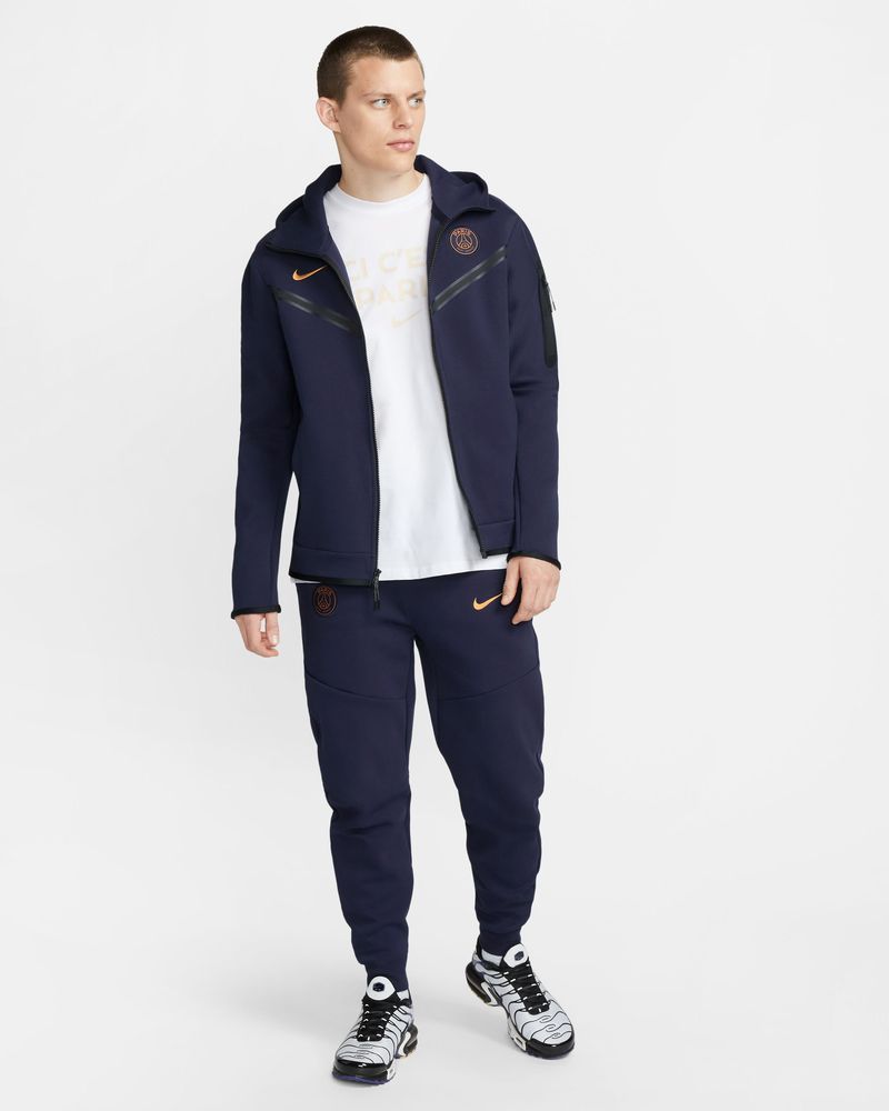 Sweat à capuche entièrement zippé pour homme psg on sale wings