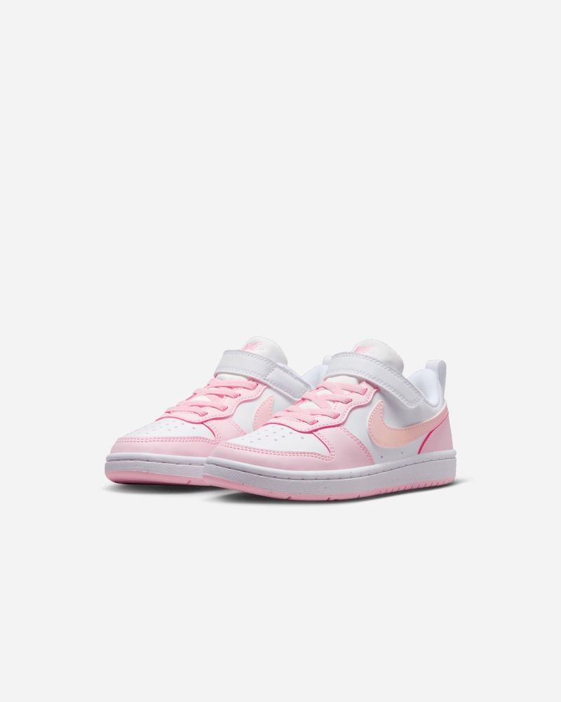 Nike court borough white low best sale