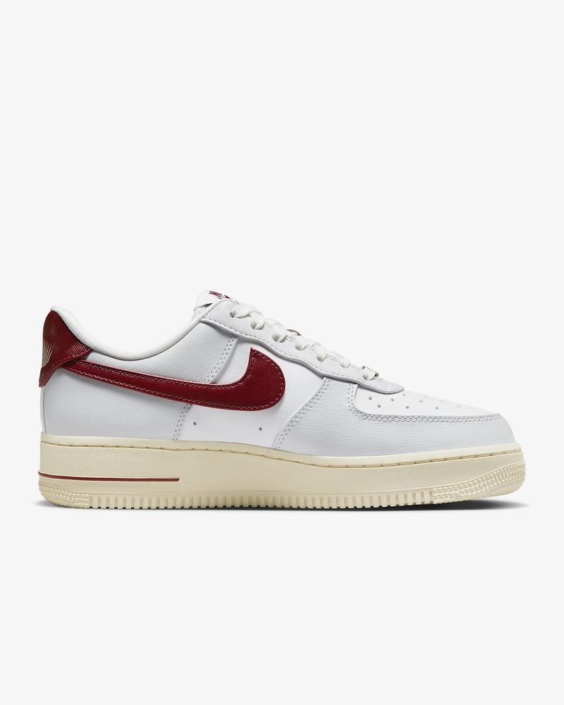 Air force 1 blanche rouge femme sales
