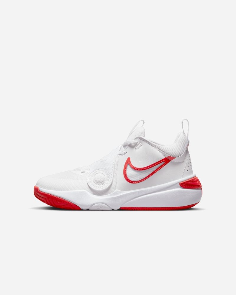 Basket nike rouge top et blanche