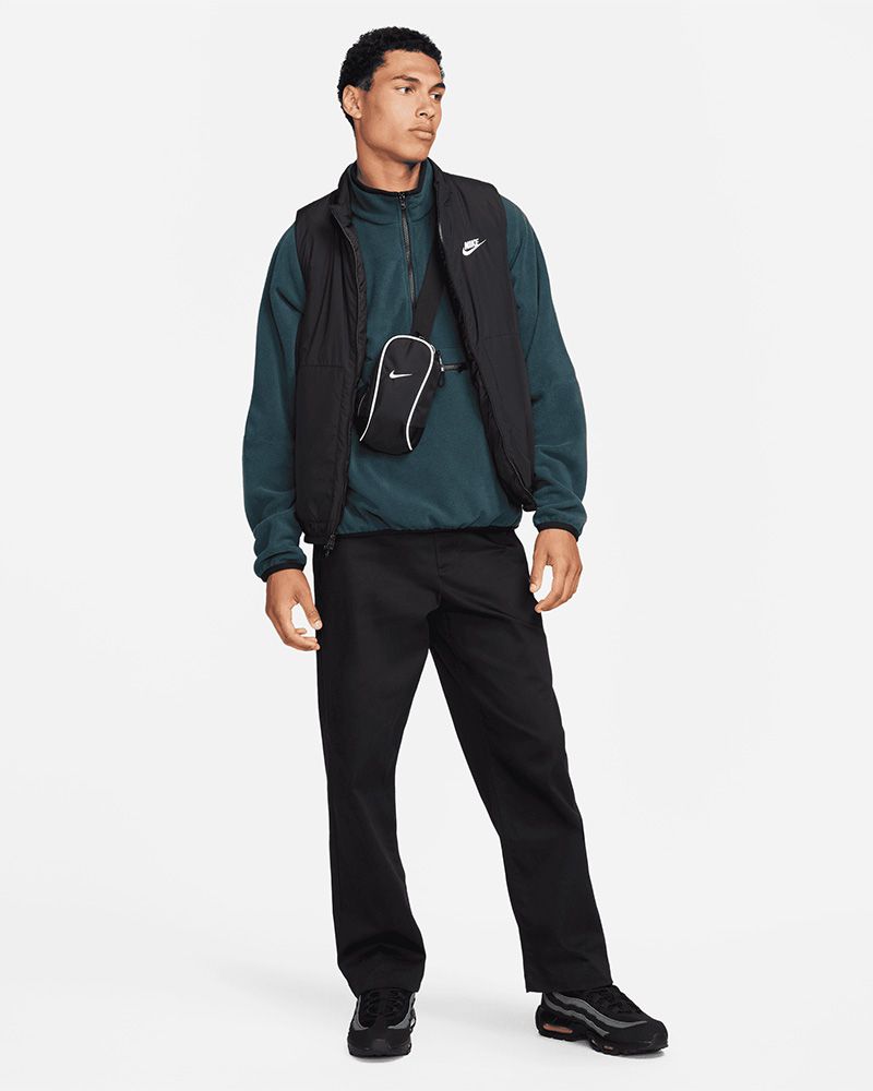 Haut 1/2 Zip Nike Sportswear Club Fleece Vert pour homme DX0525-328