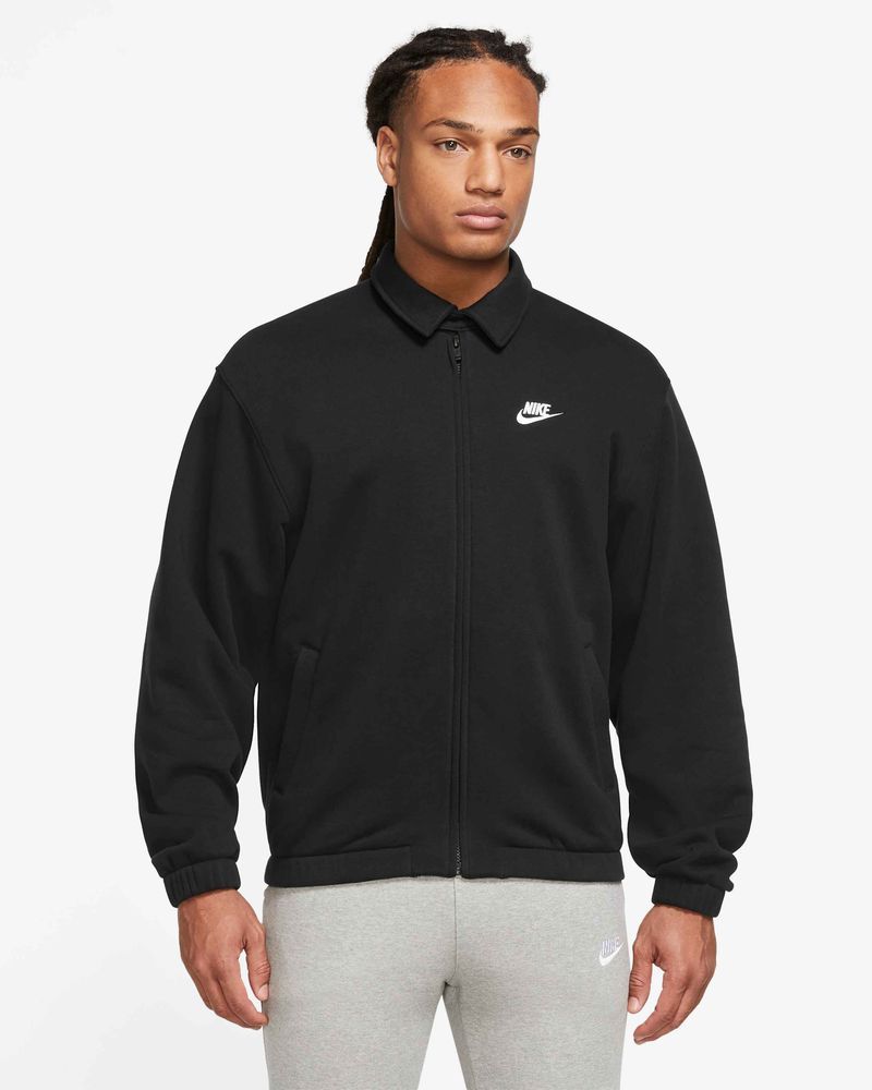 Veste Nike Club Fleece BB Harrington pour Homme - DX0539-010