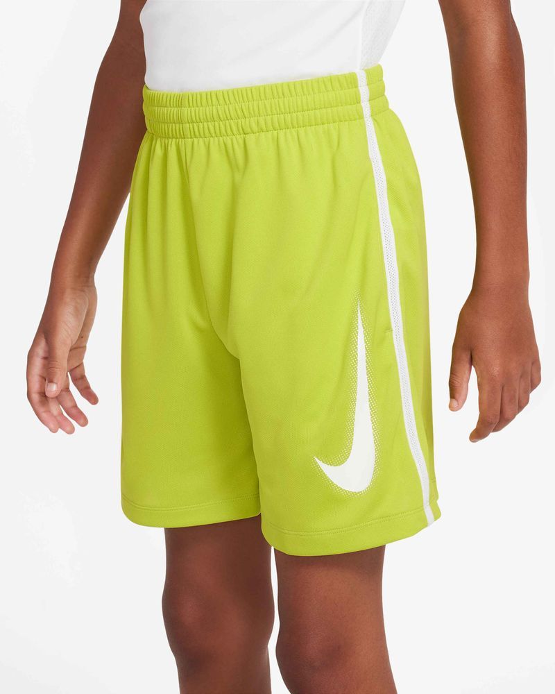 Green and yellow nike cheap shorts