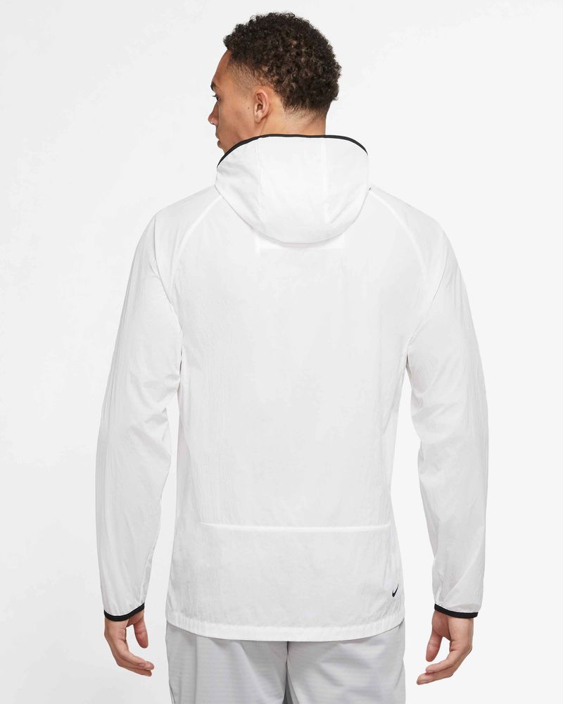 Veste nike blanche best sale homme