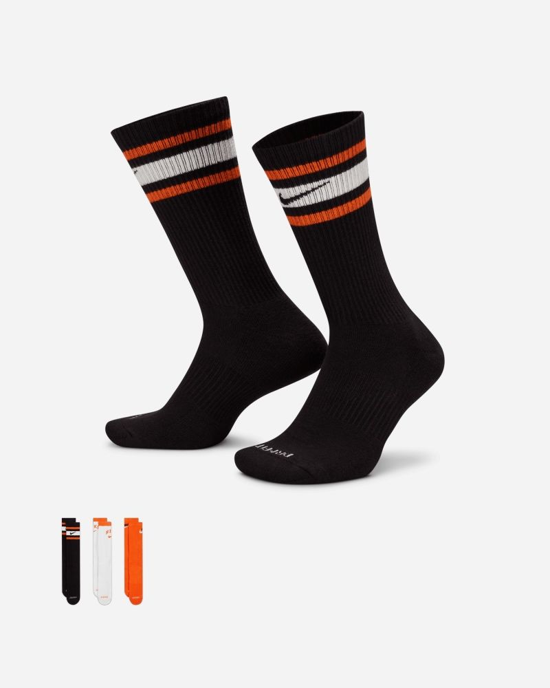 Nike Everyday Plus Cushioned Crew Socks - Conjunto de 3 pares